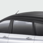 Two tone color (pearl snow white body color + cool black)