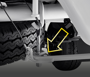 Retainer Spare Tire Carrier
